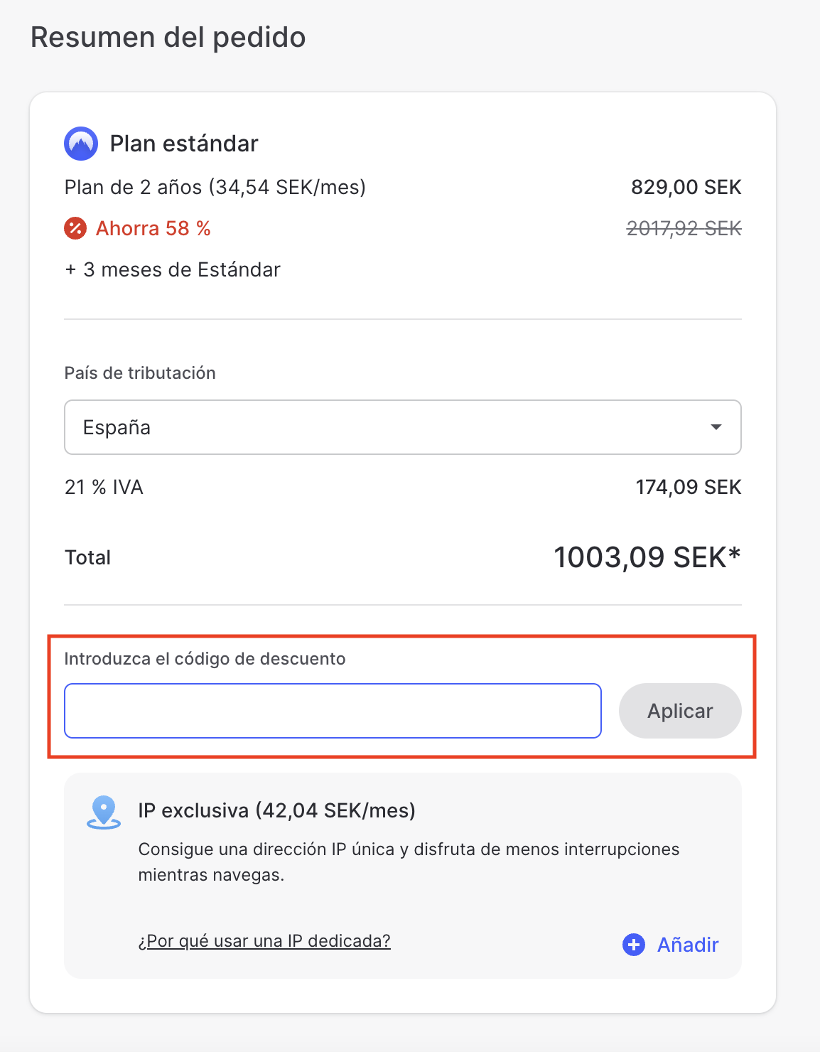 NordVPN Códigos descuento