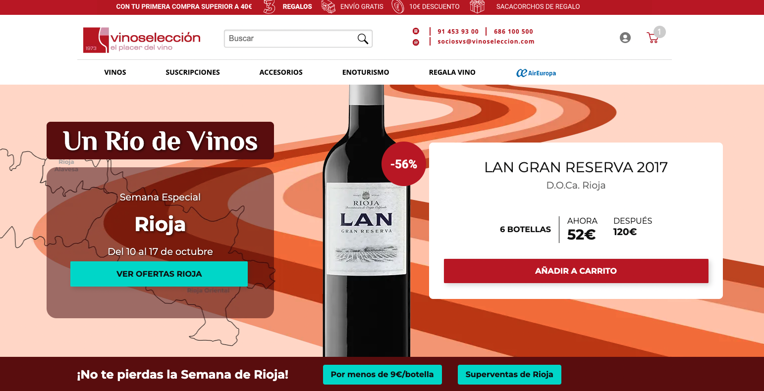 Vinoselección Códigos descuento