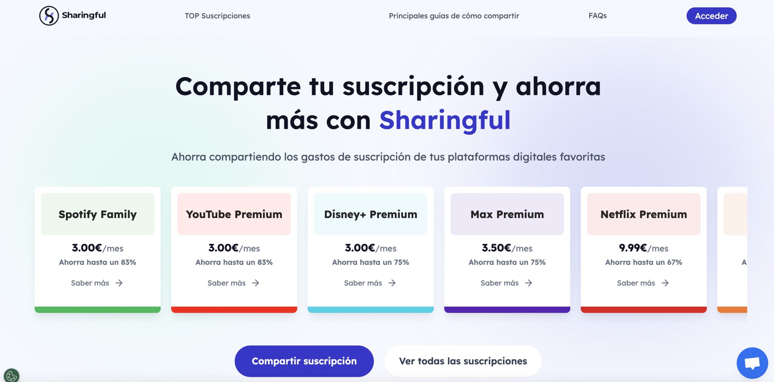 Sharingful Códigos descuento