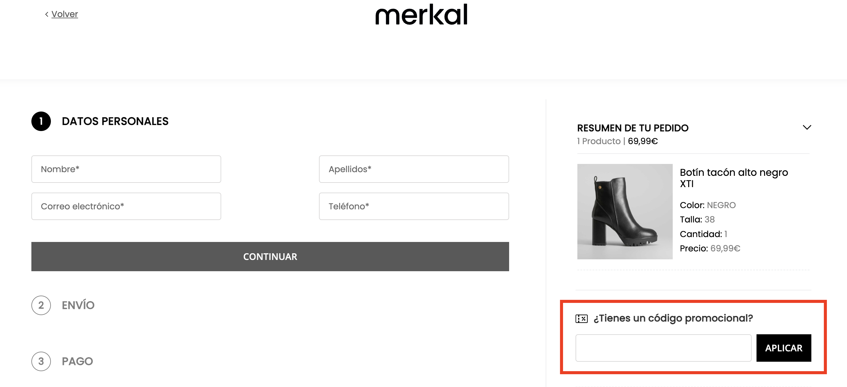 Merkal Códigos descuento